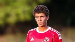 حمزة عبد الكريم لاعب النادي الاهلي