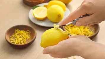 فوائد قشر الليمون