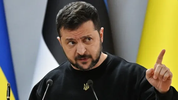 الرئيس الأوكراني فولوديمير زيلينسكي