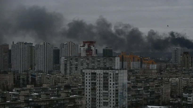 Russia pummelled Ukraine’s capital