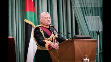 العاهل الأردنى